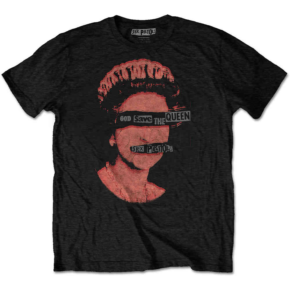 Sex Pistols - God Save The Queen Tshirt Homme - Noir